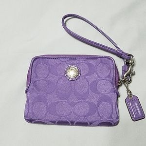 Coach wristlet